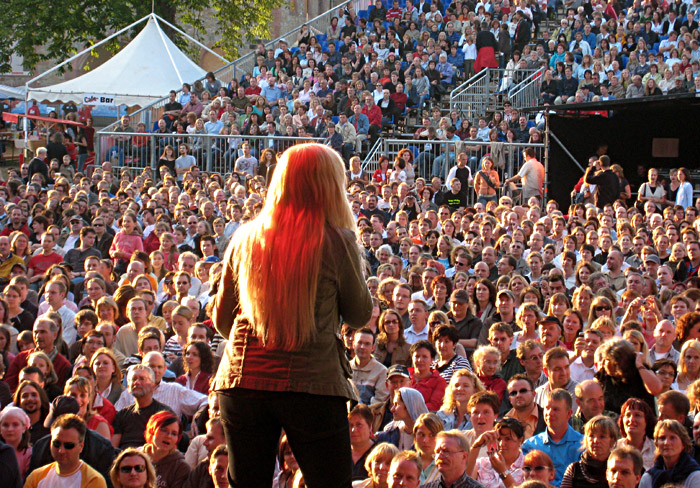 Annett Louisan beim Hessentag in Butzbach